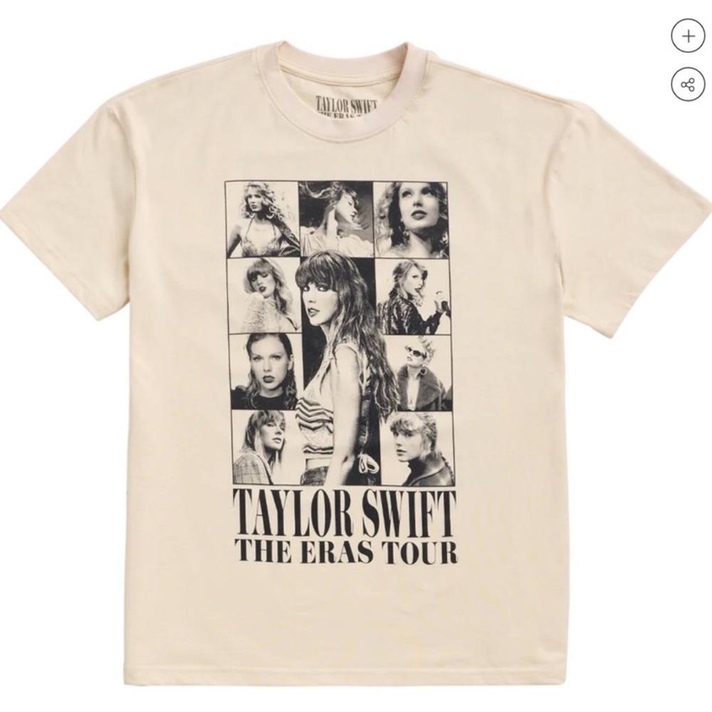Taylor Swift Eras Tour Official Tee Top Merch New With Tag